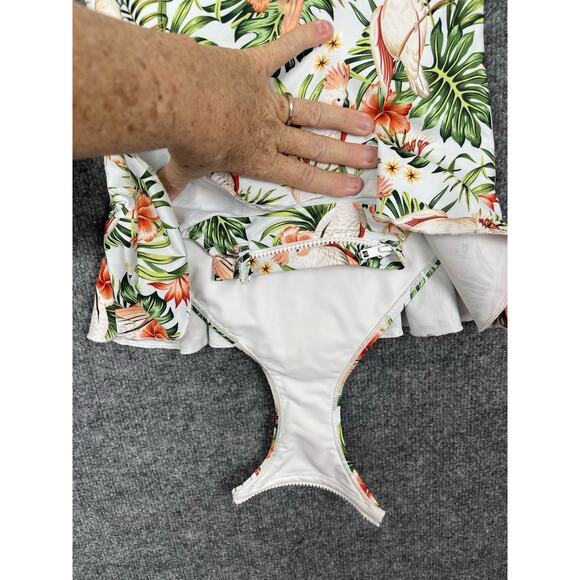 ZIP MAE Swimwear Wild Wings Size 7-8 Years Tropical Bird Print Retail $69.00 - Picture 9 of 9